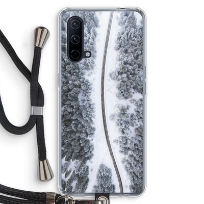 Snøfall: OnePlus Nord CE 5G Transparant Hoesje met koord