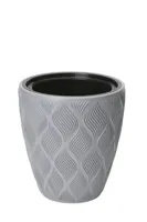 Vita bloempot Flow 30 grijs