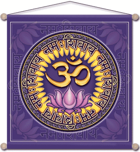 Meditatie Banner Om Namo Shiva