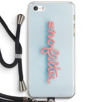 #nofilter: iPhone 5 / 5S / SE Transparant Hoesje met koord