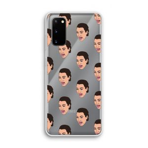 Ugly Cry Call: Samsung Galaxy S20 Transparant Hoesje