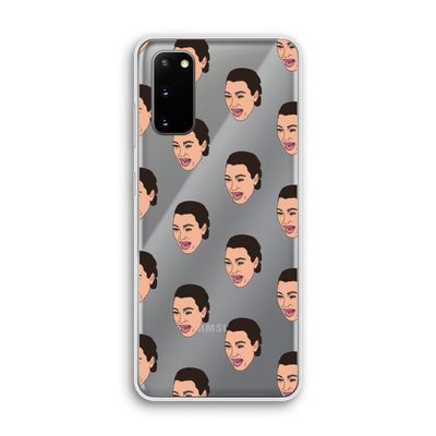 Ugly Cry Call: Samsung Galaxy S20 Transparant Hoesje