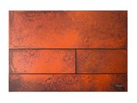TECE Square II drukplaat rusted steel cortenstaal - thumbnail