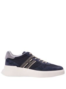 Hogan baskets en daim - Bleu