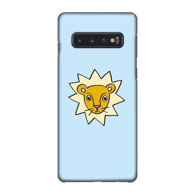 Kleine leeuw: Samsung Galaxy S10 4G Volledig Geprint Hoesje