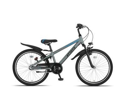 Altec Attack MTB 24 Inch Jongens 3V V Brakes Grijs
