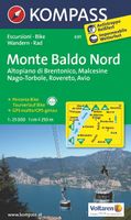Wandelkaart 691 Monte Baldo Nord | Kompass - thumbnail