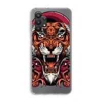 Tiger and Rattlesnakes: Samsung Galaxy A32 5G Transparant Hoesje
