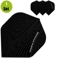 Designa Standaard Dartflights - Zwart