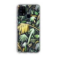 Tropical Palms Dark: Samsung Galaxy M31 Transparant Hoesje Tropical Palms Dark: Samsung Galaxy M31 Transparant Hoesje