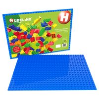 Hubelino grondplaat blauw, 560 noppen Hubelino grondplaat blauw, 560 noppen