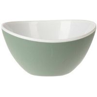 Excellent Houseware Schaaltje/kommetje - groen - kunststof - 330 ml - Saladeschalen