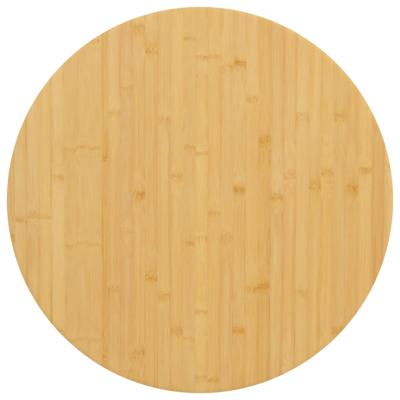 Tafelblad Ø 80x2,5 cm bamboe