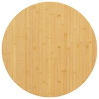 Tafelblad Ø 80x2,5 cm bamboe