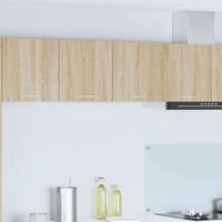 Hangkast Riga Sonoma Eiken 80 x 31 x 40 cm Bewerkt hout Hangkast Riga Sonoma Eiken 80 x 31 x 40 cm Bewerkt hout