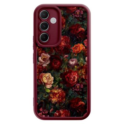 Samsung Galaxy A55 rode case - Floral garden