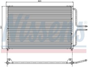 Condensor, airconditioning 94322