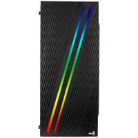 Aerocool Streak Midi Tower Zwart - thumbnail