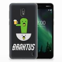 Nokia 2 Telefoonhoesje met Naam Braktus