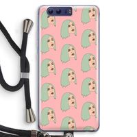 King Kylie: Honor 9 Transparant Hoesje met koord