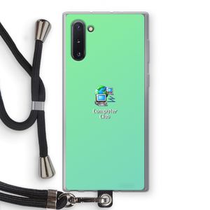 Win98: Samsung Galaxy Note 10 Transparant Hoesje met koord