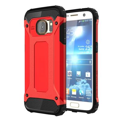Voor Samsung Galaxy S7 / G930 hard Armor TPU + PC combinatie hoesje (rood)