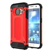 Voor Samsung Galaxy S7 / G930 hard Armor TPU + PC combinatie hoesje (rood)