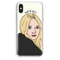 Ashley: iPhone XS Max Transparant Hoesje