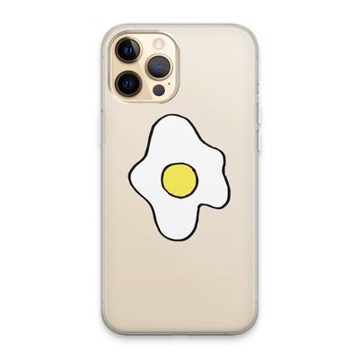Spiegelei: iPhone 13 Pro Max Transparant Hoesje