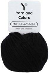 Yarn and Colors Must-have Minis 100 Black