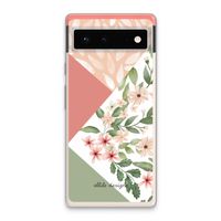 Sweet heaven geometrics: Google Pixel 6 Transparant Hoesje
