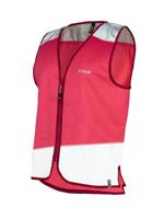 Wowow reflecterend vest "yara jacket pink" reflex vest yara jacket pink gr. s