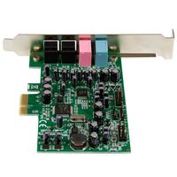 StarTech.com 7.1 PCI Express surround geluidskaart 24 bit 192 kHz - thumbnail