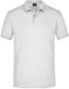 James & Nicholson JN710 Men´s Elastic Polo Piqué - Grey-Heather - XL