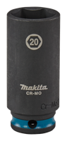 Makita Krachtdop Impact Black, 3/8 20mm lang - E-16374