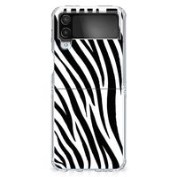 Samsung Galaxy Z Flip 4 TPU Hoesje Zebra - thumbnail