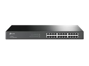 TP-Link TL-SG1024 Unmanaged Gigabit Ethernet (10/100/1000) 1U Zwart