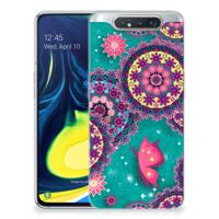 Samsung Galaxy A80 | Hoesje maken | Cirkels en Vlinders