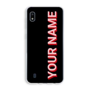 Namecase: Samsung Galaxy A10 Transparant Hoesje
