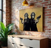 Pulpfictie Canvas schilderij kunst