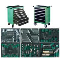 Brüder Mannesmann gereedschapwagen 321 dlg green line - 28270