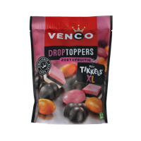 Droptoppers fruitig 225 Gram