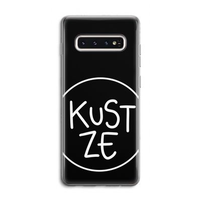 KUST ZE: Samsung Galaxy S10 4G Transparant Hoesje