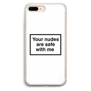Safe with me: iPhone 7 Plus Transparant Hoesje