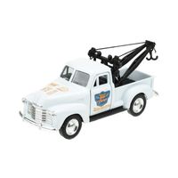 Speelgoedauto Chevrolet 1953 stepside takelwagen wit 1:34   - - thumbnail