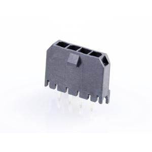 Molex 436500428 Male header, inbouw (standaard) Totaal aantal polen: 4 Rastermaat: 3 mm Inhoud: 1 stuk(s) Tray