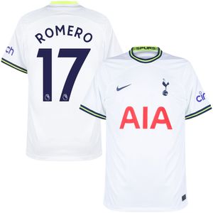 Tottenham Hotspur Shirt Thuis 2022-2023 + Romero 17