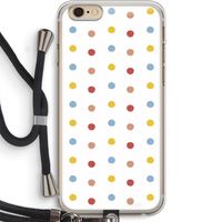 Bollen: iPhone 6 PLUS / 6S PLUS Transparant Hoesje met koord