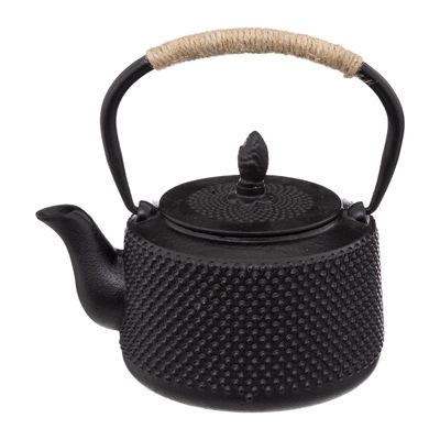 Secret de Gourmet Theepot - gietijzer - 1 liter - zwart