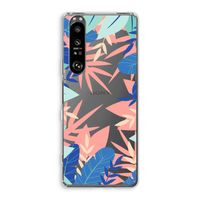 Tropisch: Sony Xperia 1 III Transparant Hoesje